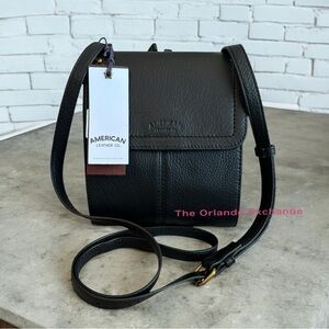American Leather Co Kansas Crossbody Bag